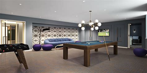 The Chatsworth Development Game Room Residential Interior Interior