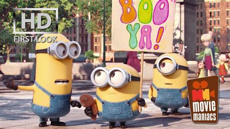 Minions First Look Clip 2015 Stuart Kevin Bob Despicable Me Youtube