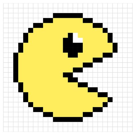 How To Draw Pacman Pixel Art 042023