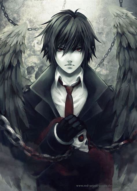 Anime Angel Gothic Anime Anime Demon Boy Anime Angel