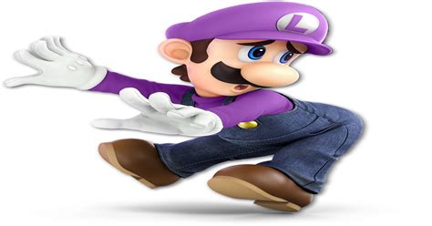 I Recolored Luigis Smash 5 Render To Purple Smashbros