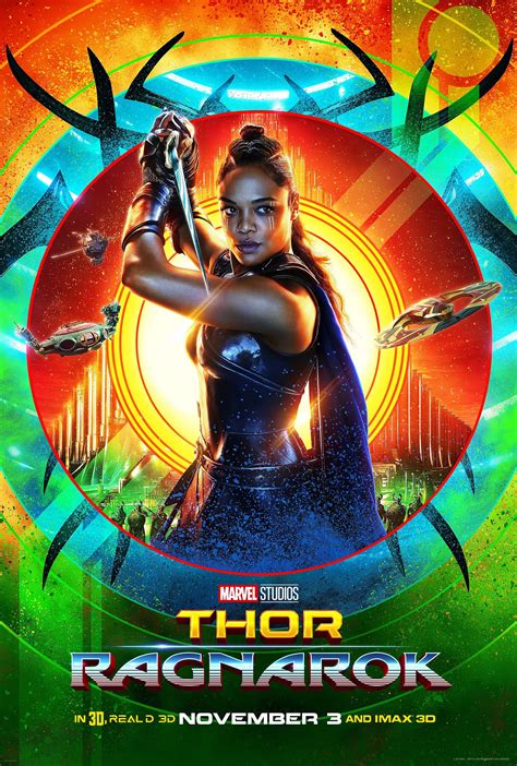 Image Thor Ragnarok Valkyrie Poster Marvel Movies Fandom