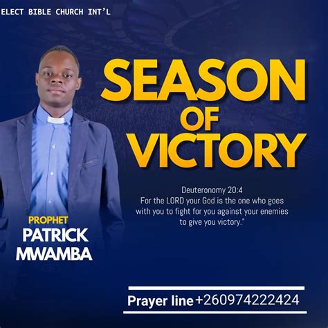 Prophet Patrick Mwamba Ministries Lusaka