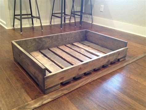Items Similar To Handmade Custom Pallet Style Solid Wood Dog Beds