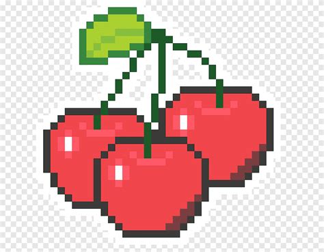 Ilustração De Pixel De Fruta Cereja Arte Rescue The Prince Cherry