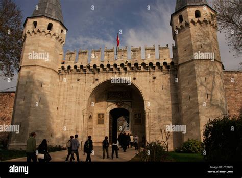 The Gate Of Salutation Topkapi Palace Sultanahmet Istanbul Turkey
