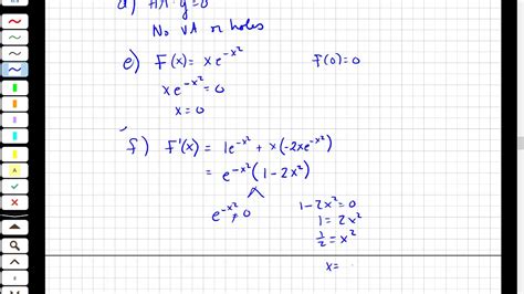Graphing With Derivatives For Engineering Calc Graphing Problem 7 Youtube