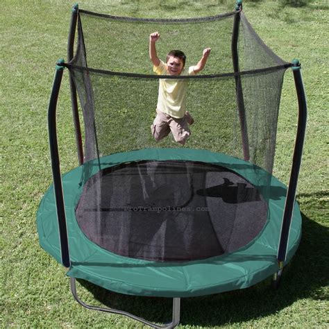 The trampoline of the right size can provide hours of bouncing fun. SkyWalker 8 ft. Trampoline Review