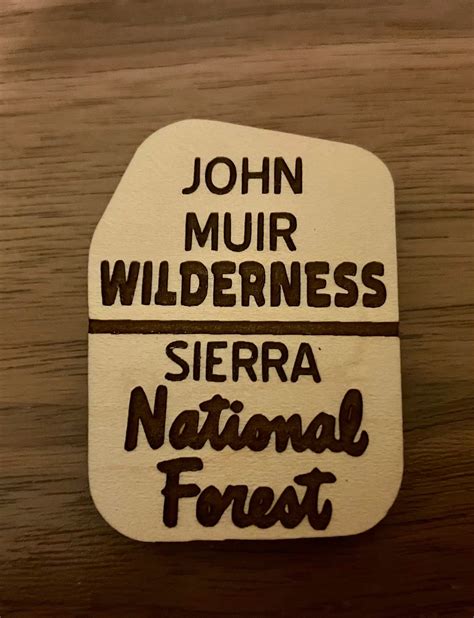 National Park Sign John Muir Trailjmt Trail Sign High Sierra Trail