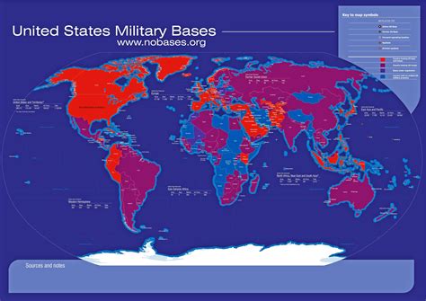 Us Military Bases Around The World R Mapporn