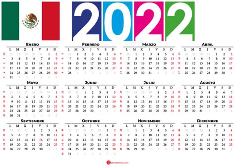 Calendario 2022 Con Dias Festivos Calendario Calendario Con Dias Images
