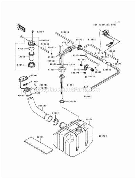 Engine diagram exploded diagram of engine good luck with that. Kawasaki Jet Ski | JS550-B1 | eReplacementParts.com