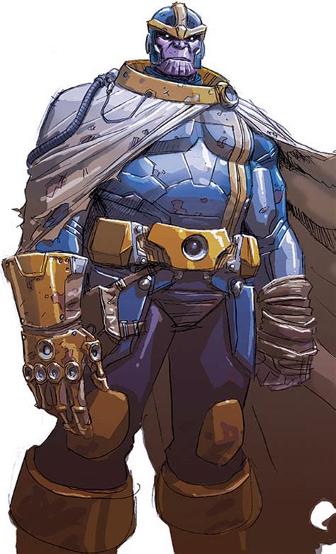Thanos The Mad Titan Marvel Comics Cosmic Character Profile