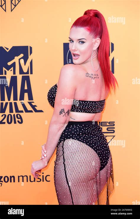 Justina Valentine Attending The Mtv Europe Music Awards 2019 Held At