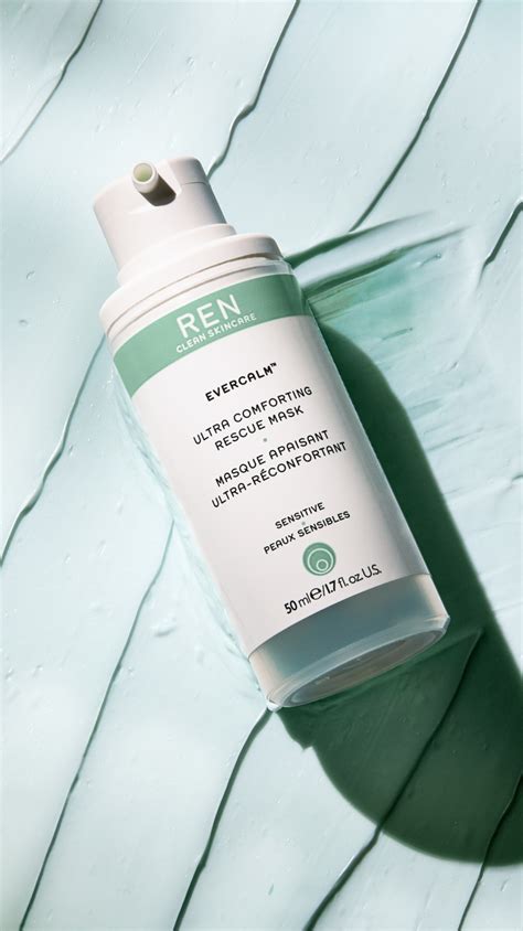 Ren Evercalm Ultra Comforting Rescue Mask Plaisirs Wellbeing And Lifestyle Products Gifts