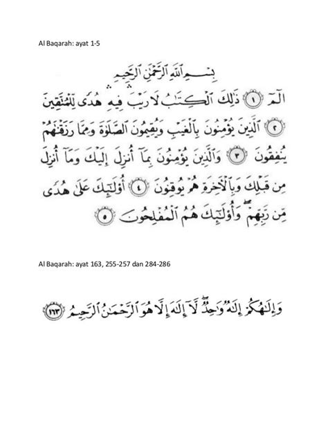 Download surat al baqarah ayat 255 (ayat kursi) → download. Arti Surat Al Baqarah Ayat 1 5 - Eva