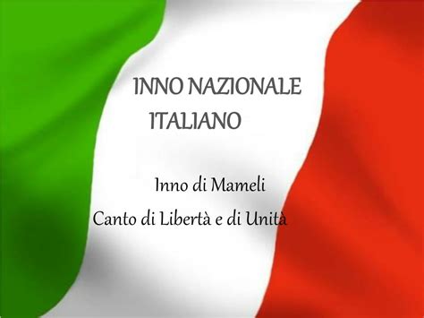 Ppt Inno Nazionale Italiano Powerpoint Presentation Free Download