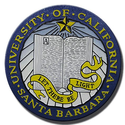 University Of California Santa Barbara UCSB Wooden Seals And Logo Emblems