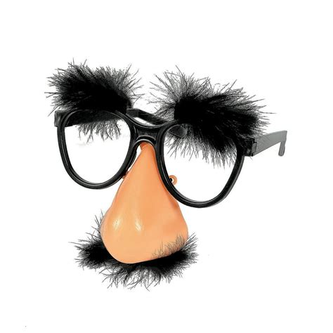 Nose And Glasses 6pc Un Upc Apparel Accessories 6 Pieces