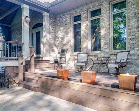 By choosing an open porch, you give yourself the opportunity to create as rustic or as grand a setting as you like. An Open Air Porch, Deck and Patio - The Porch Company