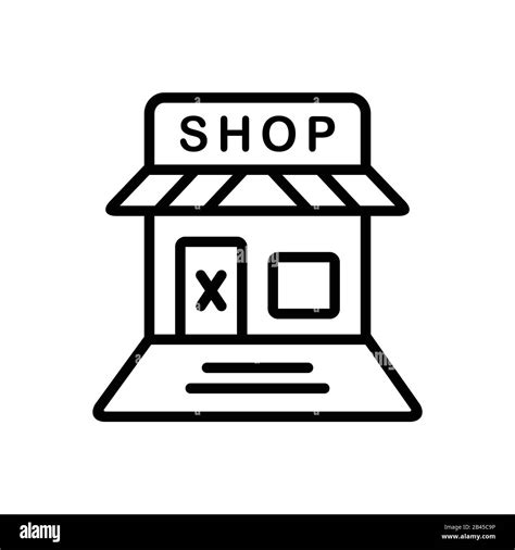 Closed Shop Icon Stock Vector Image And Art Alamy