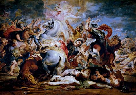 The Death Of Decius Mus Painting By Sir Peter Paul Rubens Etsy