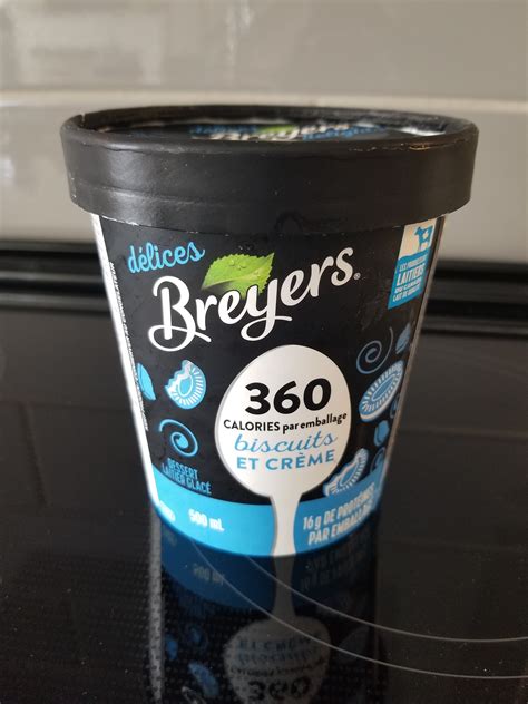 Breyers delights Cookies & Cream reviews in Frozen Desserts - ChickAdvisor