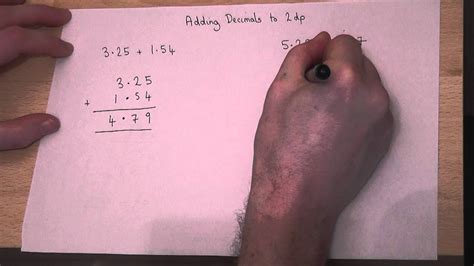 Adding Decimals Easily Maths Revision Video Youtube