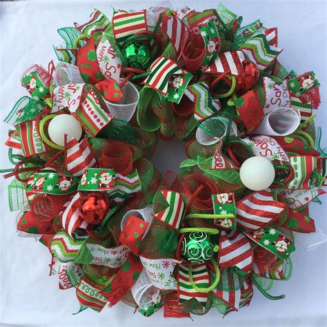 Christmas Wreath Christmas Wreaths Christmas Decor Red And Etsy