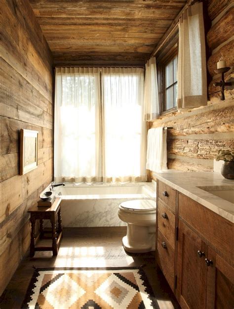 56 Amazing Rustic Master Bathroom Remodel Ideas