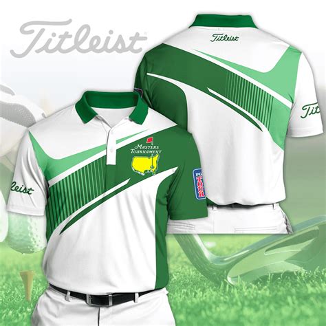 Titleist Masters Tournament Polo Shirt Golf Shirt 3d Pls235 Choose