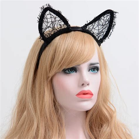 Dropshipping New Arrival Accessories Sexy Women Ladies Headwear Black