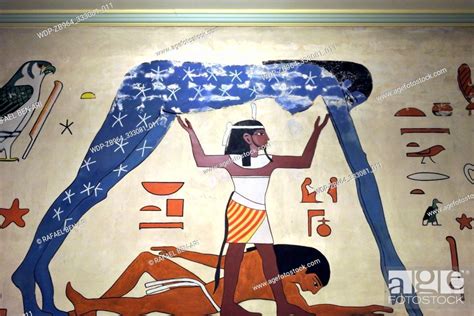 Egyptian Wall Painting From Ancient Egypt Many Ancient Egyptian Paintings Have Survived In