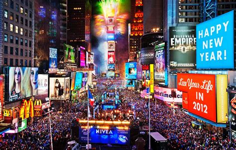 World Visits Christmas Times Square In New York City