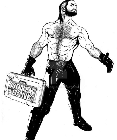 Wwe Drawing Free Download On Clipartmag