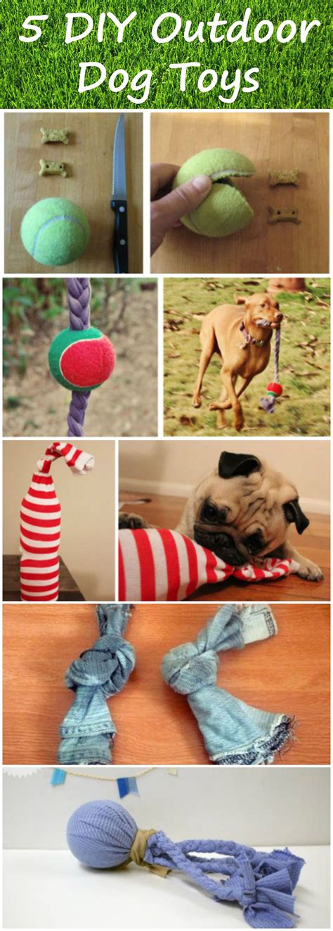 With These Simple And Effective Diy Dog Toys Your Backyard Will Be