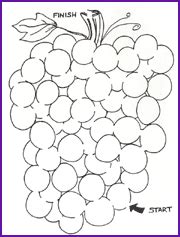 Our visual verse printables help you to break down a bible verse into easy to memorize parts. grape maze- twelve spies in Canaan | Bible crafts, Joshua ...