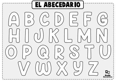 Las Letras Del Abecedario Para Colorear Estos Dibujos Son Muy Tiles