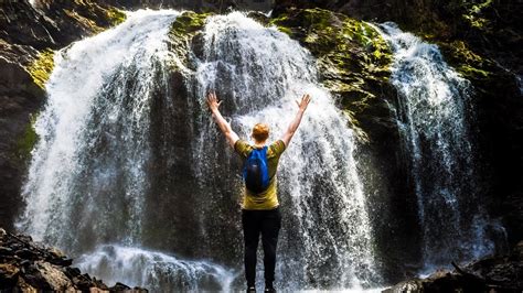 Behind A Waterfall Youtube