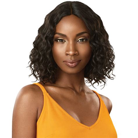 Amazon Com Outre Unprocessed Human Hair Wig The Daily Lace Part Wig