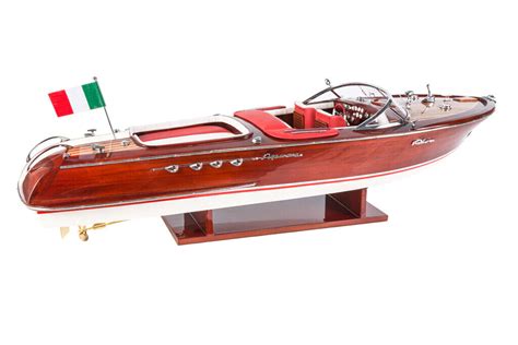 Seacraft Gallery Riva Aquarama Handcrafted Wooden Model Speed Boat Ship