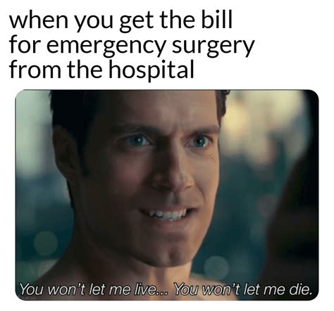 Hospital Bill Meme By Schizoidman Memedroid