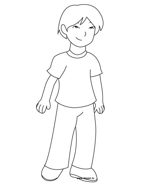 printable boy coloring pages