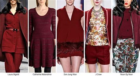 Fall Winter 2014 15 Color Trends From Fashion Snoops Stile Di Moda