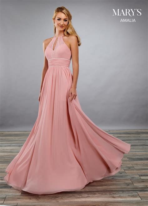 Amalia Bridesmaid Dresses Style Mb7069 In Shown In Dusty Rose