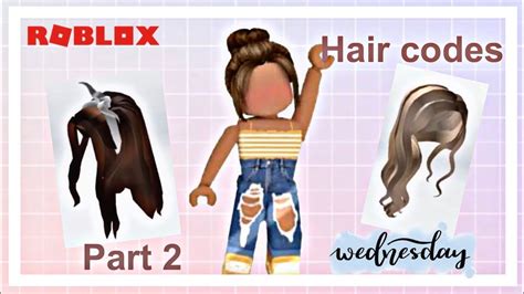 Aesthetic Bloxburg Hair Codes