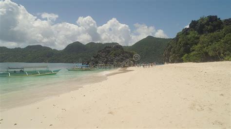 Seascape Of Caramoan Islands Camarines Sur Philippines Stock Image Image Of Caramoan