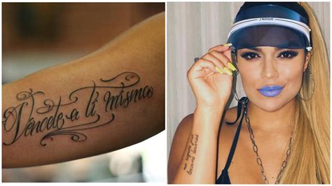 Tatuajes Karol G Los Tatuajes De Anuel Aa Y Karol G Que Demuestran Su Amor