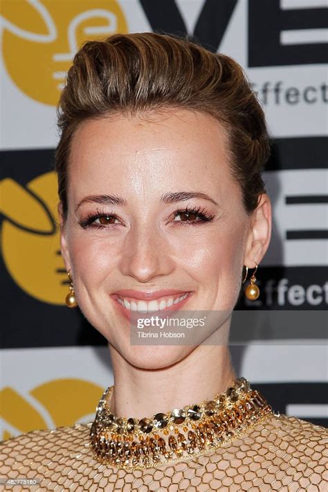 Karine Vanasse Attends The 13th Annual Ves Awards At The Beverly News Photo Getty Images
