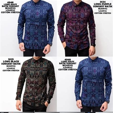 Baju Cowok Kombinasi Songket - Model baju tenun pria modern. Kemeja